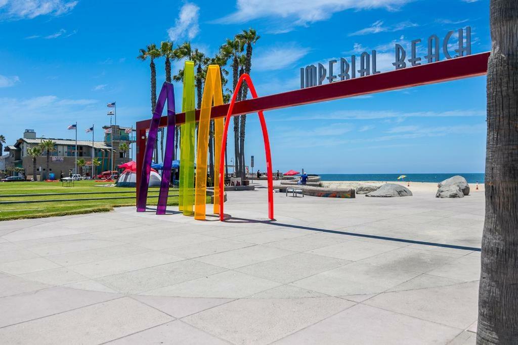 Ocean View 3 Bedrooms Condo, Just Steps From The Park, Pier & Water! Imperial Beach Exterior foto